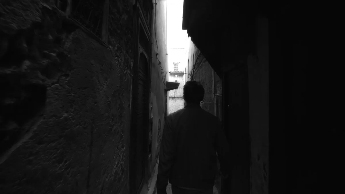 Video editing frame from the City in motion film
