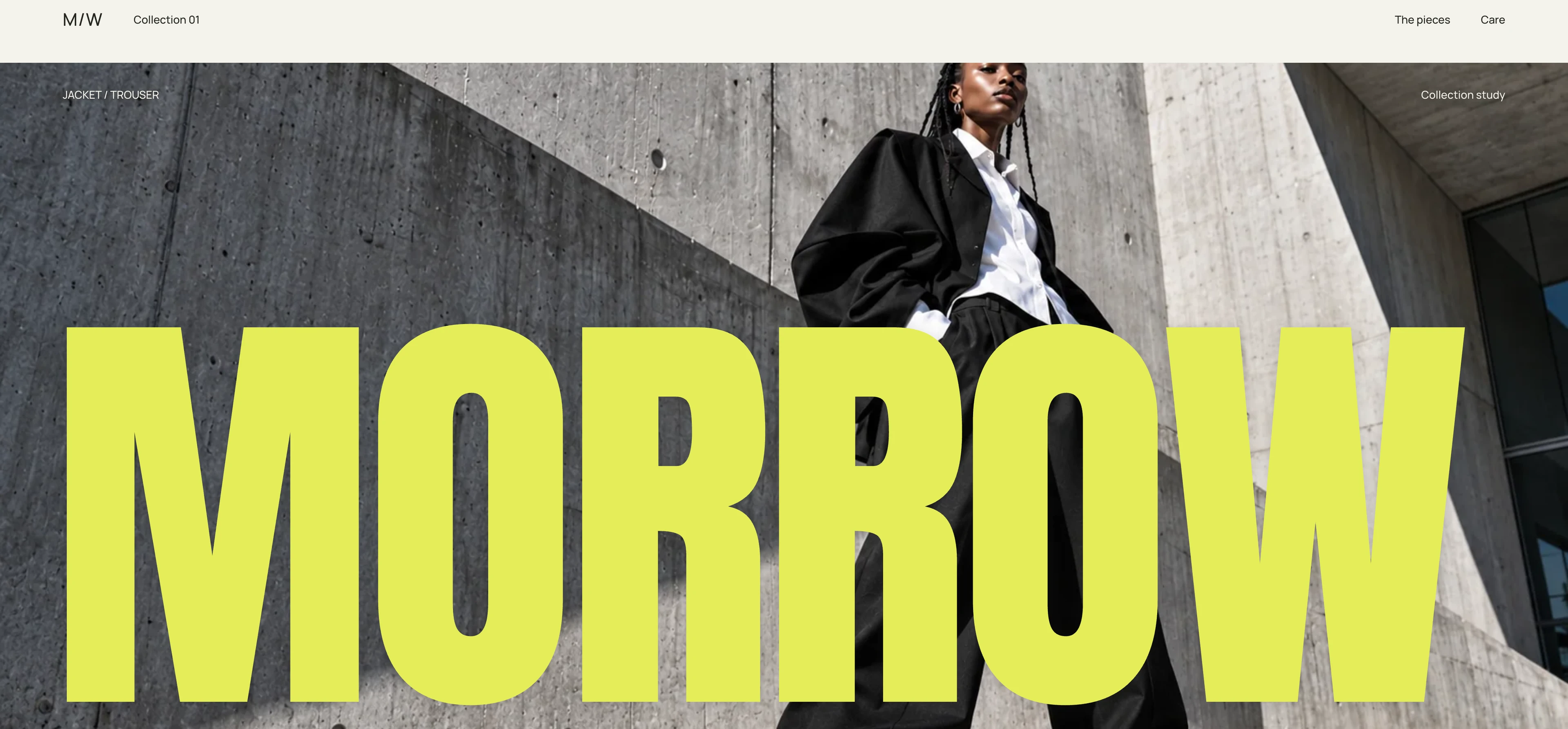 Morrow / project preview website design preview